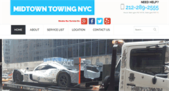 Desktop Screenshot of midtowntowingnyc.com